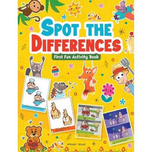 Picture of SPOT THE DIFFERENCE: FIRST FUN ACTIVITY BOOK